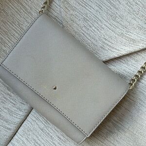 Kate Spade Chain Wallet with Leather Strap
